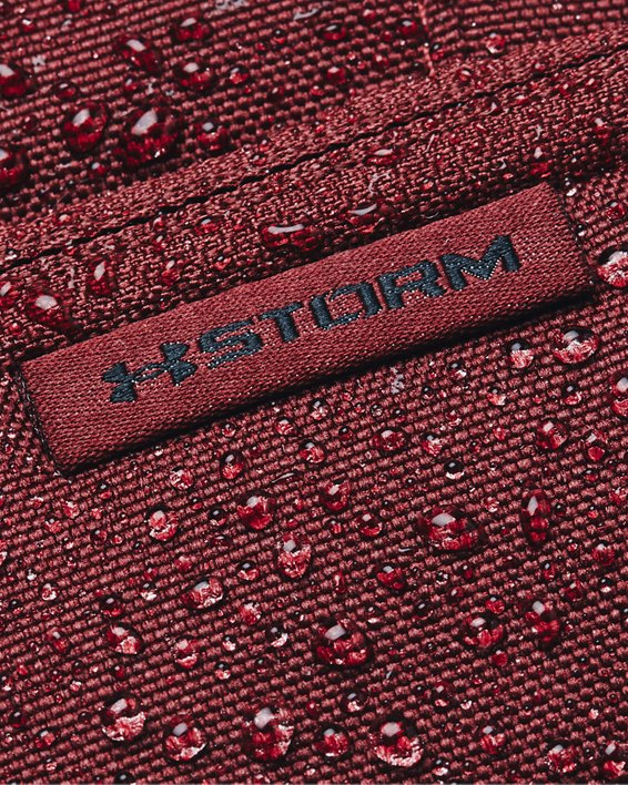UA Hustle 5.0 Backpack, Red, pdpMainDesktop image number 6